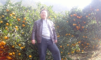 Thousand Island Lake has orange gardens
